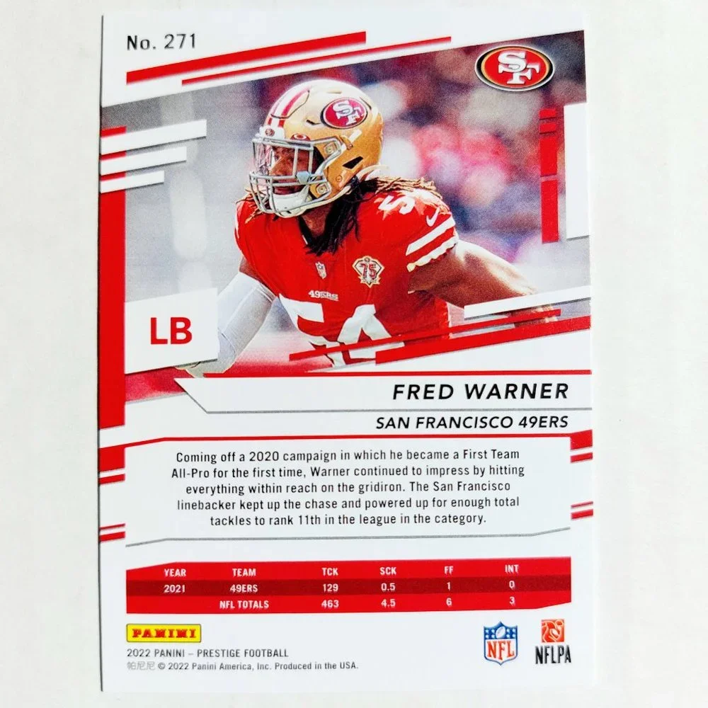 San Francisco 49ers 6 Card Lot - FTBL [28_21] - Picture 5 of 13